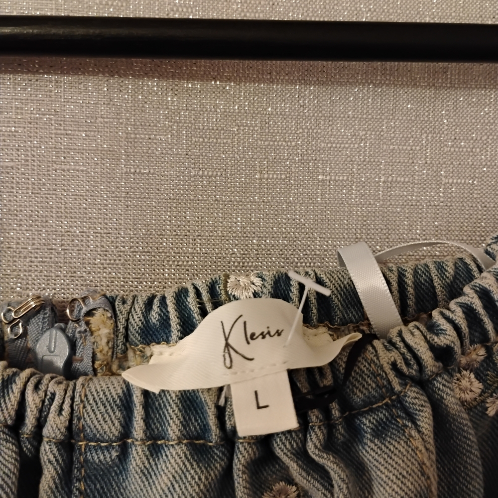 Klein Blue Denim Dress